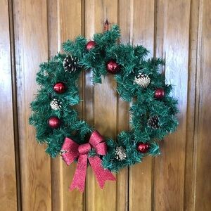 Handmade Holiday Wreath